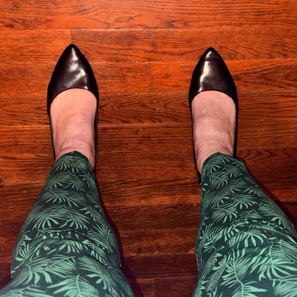 Franco Sarto Black Heels